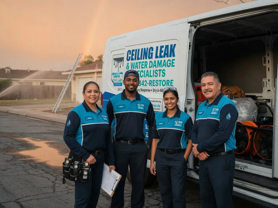 Ceiling Leak Cleanup company in Edcouch, TX